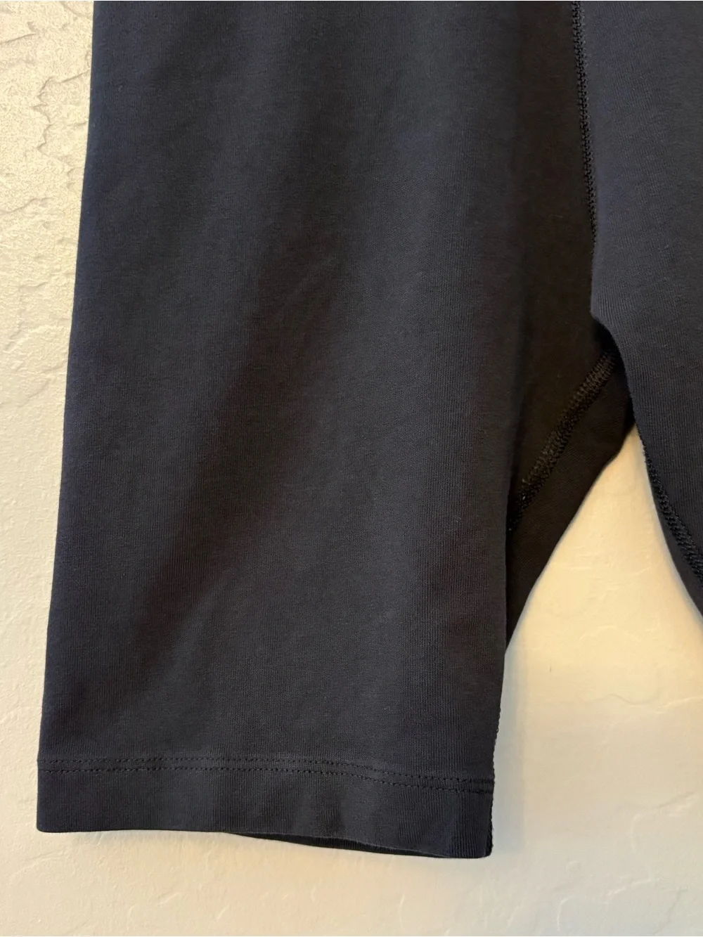 Nike air black and white bicycle style Shorts girls size large